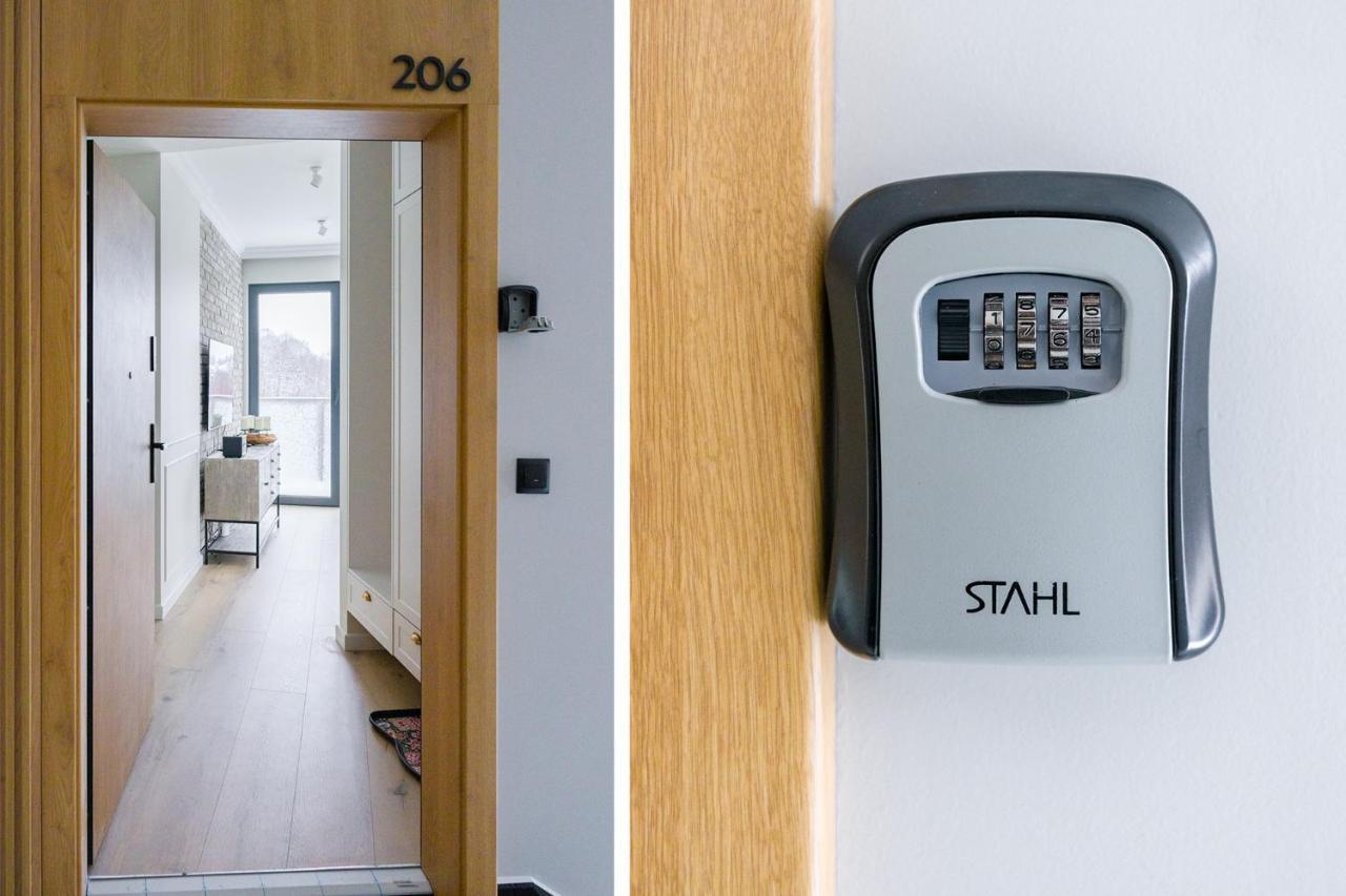 Apartament Kominek, Jezioro & Las - 57M2 ออลชติน ภายนอก รูปภาพ