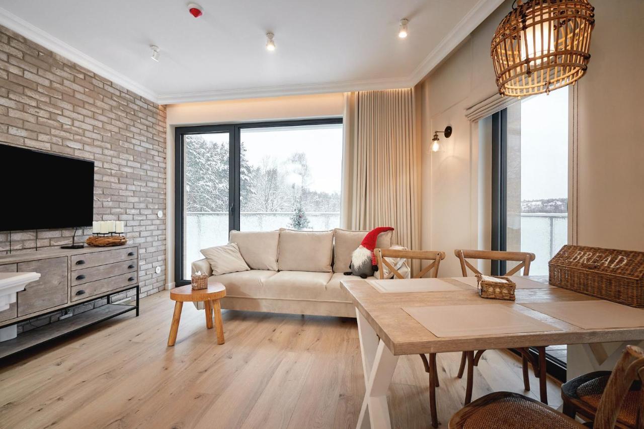 Apartament Kominek, Jezioro & Las - 57M2 ออลชติน ภายนอก รูปภาพ