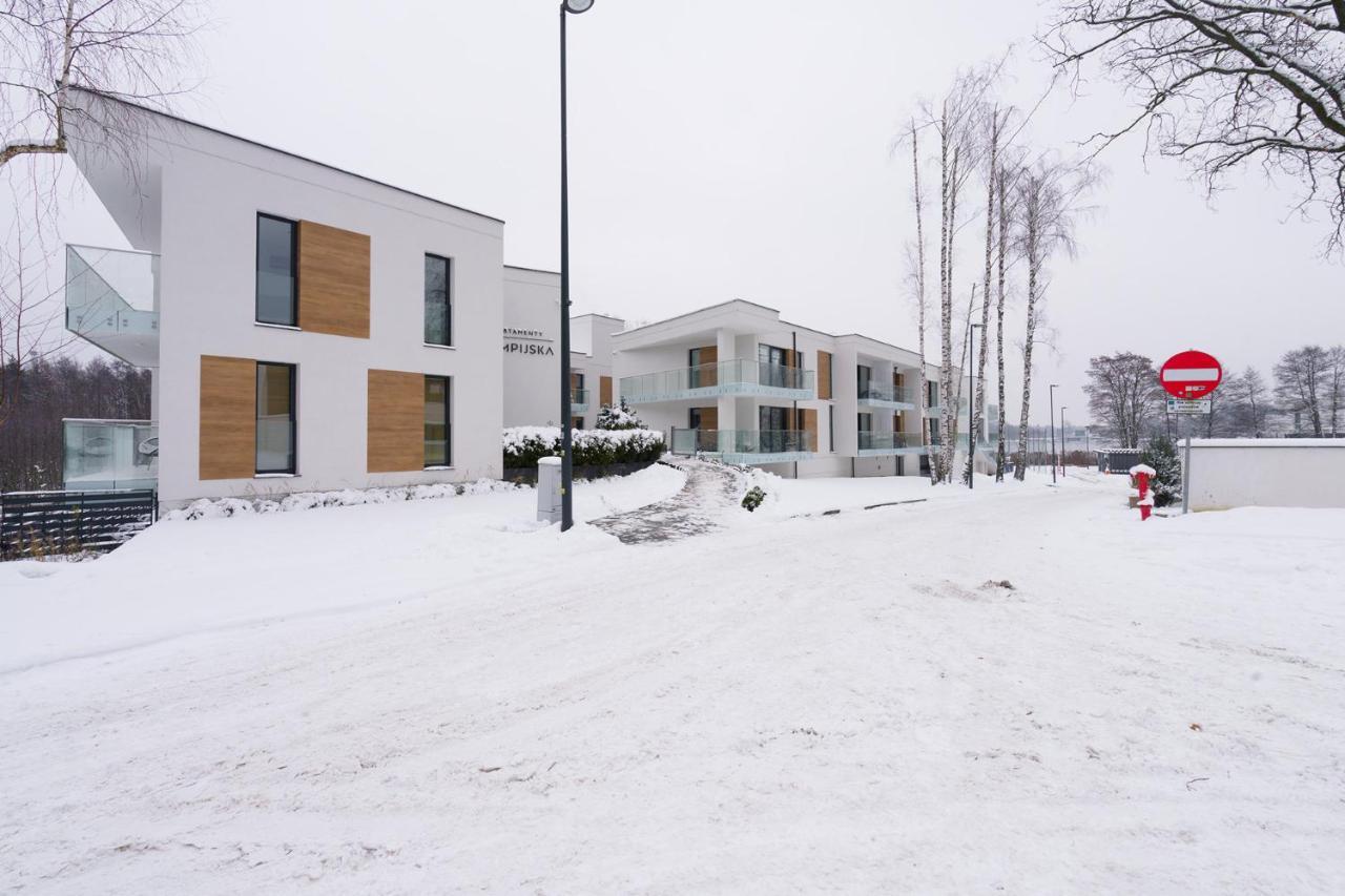 Apartament Kominek, Jezioro & Las - 57M2 ออลชติน ภายนอก รูปภาพ